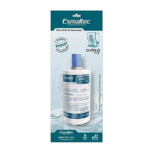 Refil/Filtro para Purificador de Água Purágua Acqua7 - Esmaltec