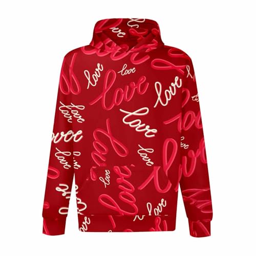 Sudaderas de hombre para feminista con capucha m estilo san valentin 3