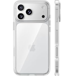 TORRAS for iPhone 17 Pro Case Crystal Clear, Ultra-Thin, 2025 Upgraded Non-Yellowing, Military-Grade Protection, Transparent Slim Case for iPhone 17 Pro Phone Case, Soft, Anti-Scratch, Clear