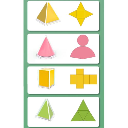 Formes géométriques pour blocs de mathématiques pour réussir la géométrie