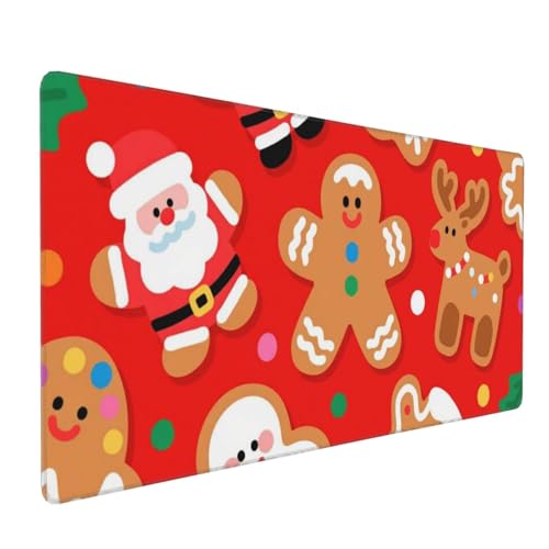 Tapis de souris antidérapant grand format avec surface de jeu fluide