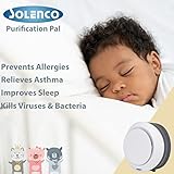 Solenco Purification Pal – H13 HEPA Air Purifier & Night Light for Nursery | Removes PM2.5, VOCs, Allergens | Quiet, Safe & Fun for Baby Sleep (10m²) - Image 3
