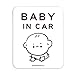 TSUMUPAPA カーマグネット BABY IN CAR