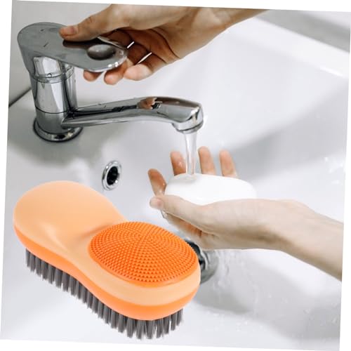 Luxshiny Multifunktionale Weiche Wäschebürste Mit Sanften Borsten Effektive Fleckenreinigung Für Kleidung Komfortabler Rutschfester Griff Langlebige Textilreinigungsbürste Für Zuhause Reise – Bild 6