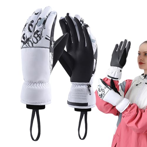 de esqui femininas à prova d'água, de snowboard femininas, impermeáveis ​​à prova de vento com tela