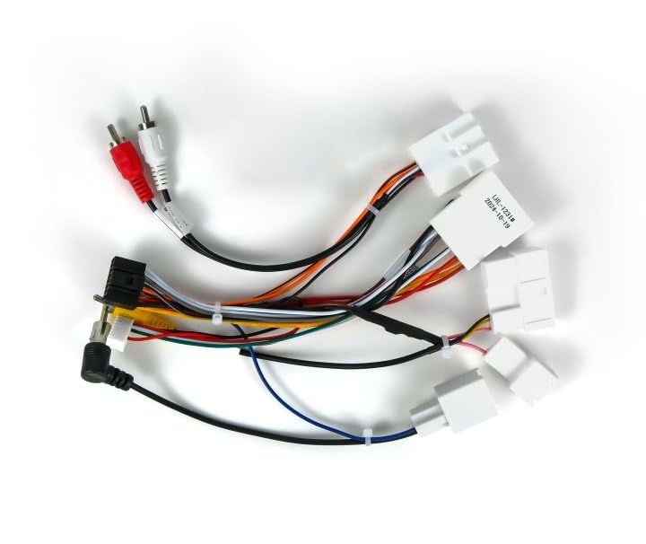 Leadfan Car Stereo Wiring Harness for Toyota Tundra 2007-2013 & Toyota Sequoia 2008-2019 Stereo Wire Harness Power Cable Support Original Car with J.B.L & Screen Android Head Unit Backup Camera SWC