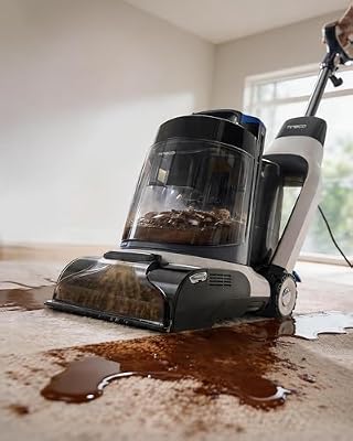 Tineco CARPET ONE Cruiser Smart Carpet Cleaner, Self-Cleaning and FlashDry, Deep Cleaning for Pet, Carpet and Upholstery, 167℉ PowerDry, 130W Powerful suction SmoothPower