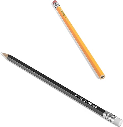 Miniatura 5 de TRU RED Lápiz de madera preafilado, 0.087 in, plomo mediano #2, 72cartón (TR58558VS)