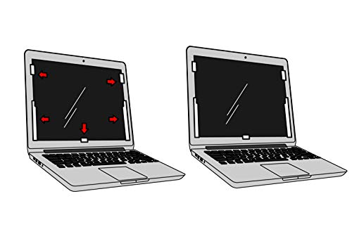 Homy Plastic Slide Mount Adhesive Strips For Privacy Screen. Easy On-Off Your Security Filter With This Replacement Set Of Removable Holder Tabs For Monitor Or Laptop Privacy Protector. #TOP5