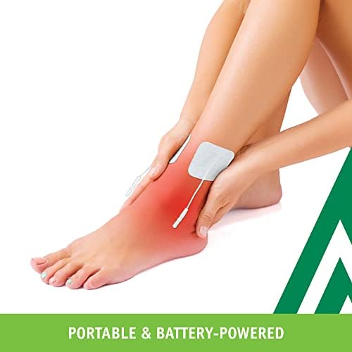 Med-Fit ® Tens pads 40 pads 10 packs of extra long lasting self adhesive Tens pads size 5cm x5cm 2"x 2" Compatible with most TENS