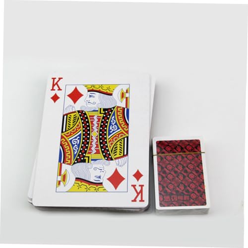 Milisten Fach Große Spielkarten Kreative Poker Karten mit Hoher Qualität Robustes Material für Familie Büro und Bar Praktisches Brettspiel für Gesellige Runden – Bild 8