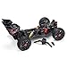 ARRMA 1/8 TYPHON 4X4 3S BLX Brushless 4WD RC Buggy RTR with 2.4GHz Radio (Battery Not Included), Red (ARA102722)