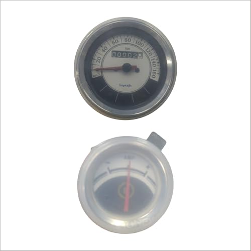 Image of Bike Monsoon Cap Kit Combo for RE Classic 350 /500 -Premium Waterproof PVC Meter Cover, Speedometer, Ampere Meter, and Petrol Tank Lock Cover