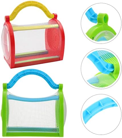 Balacoo 2pcs Box Box Childrens Toys Kids Critter Case Nature Exploration Tool Outdoor Primary School 4 41FXG5