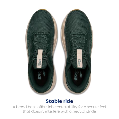 Image of Brooks Men's Ghost Max Suede /Leather Neutral Running & Walking Shoe