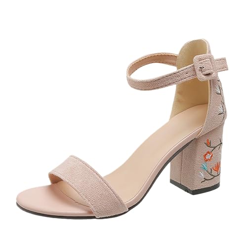 Chaussures talons hauts à coutures en dentelle creuse : l'élégance d'été