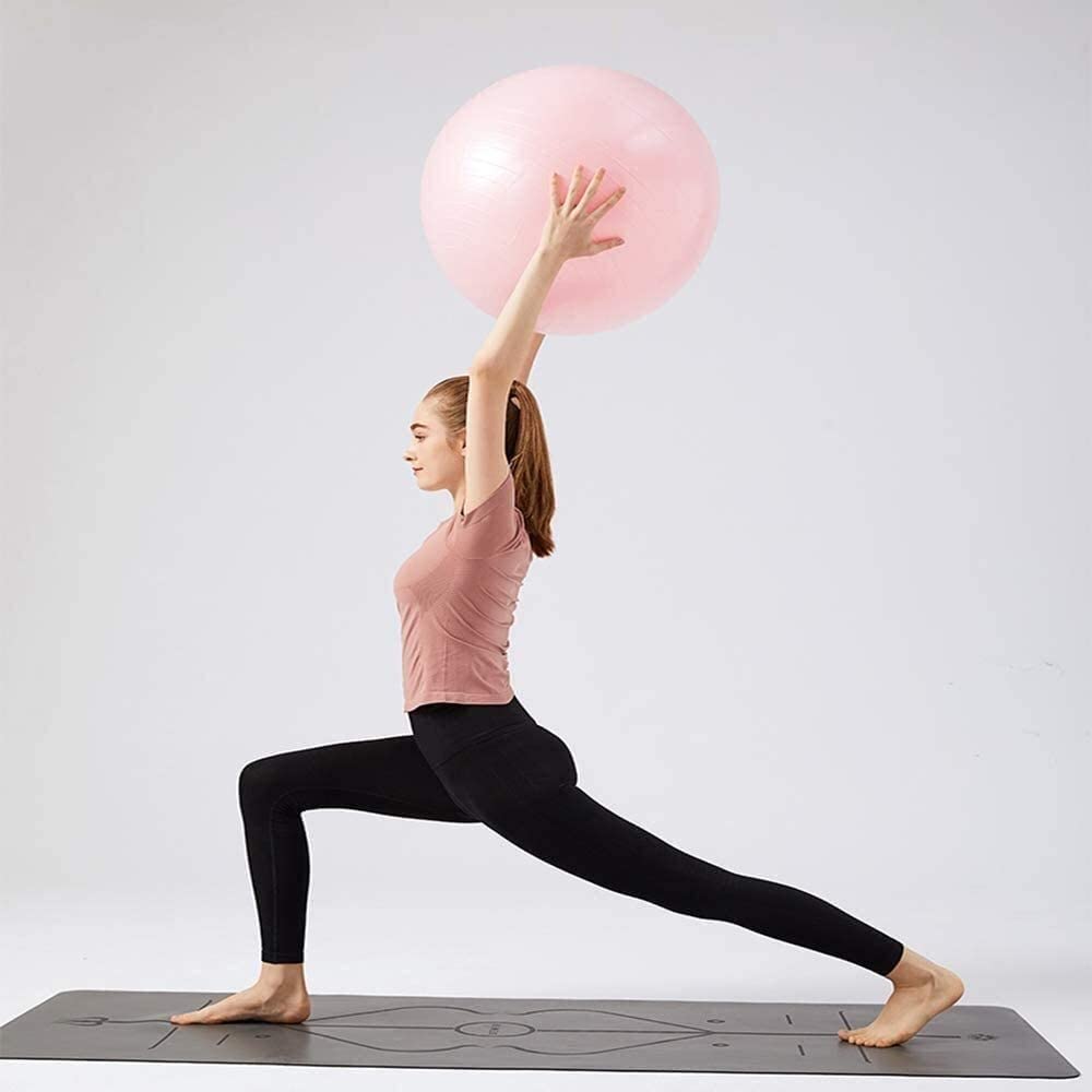 WDX- Palla da fitness Palla da pilates Palla da yoga Palla da parto con pompa ad aria for la palestra domestica Equilibrio for il fitness Equilibrio for aiuti alla nascita. perdere peso ( Color : Mult