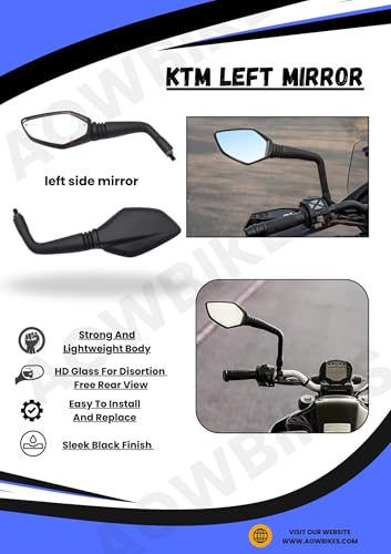 Image of KTM Left Side Mirror