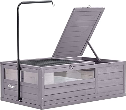 Tortoise Cage Large Tortoise House, Indoor Tortoises Enclosure for Small Animals, Outdoor Reptile Cage - Weatherproof Bottom for Tortoise Table…