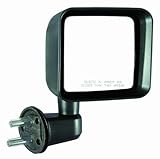 DEPO 333-5409R3MF Jeep Wrangler Passenger Side Textured Manual Mirror