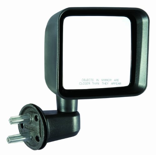 DEPO 333-5409R3MF Jeep Wrangler Passenger Side Textured Manual Mirror by DEPO - Used condition - US$9.67
