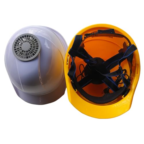 Cascos de construcción para evitar el calor: modelo recargable con ventilador 5