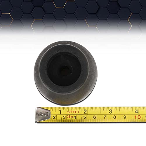 Topes cónicos de goma para puerta de rampa PIT66, compatibles con remolque de carga y camión, 2 piezas miniatura 7
