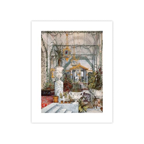 Poster Winter Garden Ukhtomsky affiche deco salon grand format - 2