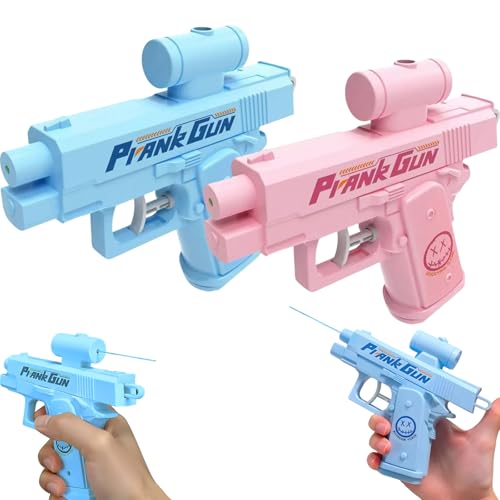 2 Piezas Prank Water Guns, Prank Water Gun bidireccional, Pistolas De Agua Reversibles, para Juguetes de Piscina de Playa de Verano