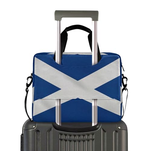 Maletín para portátil azul con bandera de Escocia 15.6" miniatura 4
