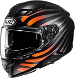 hjc, casco moto integrale f71 zen mc7sf, m