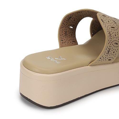 Image of YOHO Comfortable Wedges For Women | Latex Cushioning | Stylish & All Purpose | Vibrant Color | Travel Friendly | Modern Design