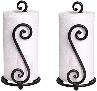 EthoweDen Napkin Toilet Paper Holder Roll Stand Storage Organizer and ...