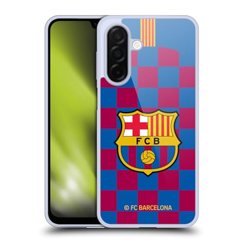 Coque Samsung Galaxy A26 5G FC Barcelona Head Case Designs Évitez les Rayures avec le Gel