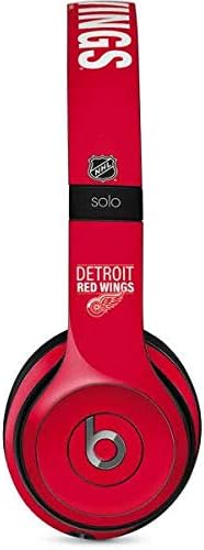 Skinit Decal Audio Skin Compatible with Beats Solo 2 Wired - Officially Licensed NHL Detroit Red Wings Lineup Design