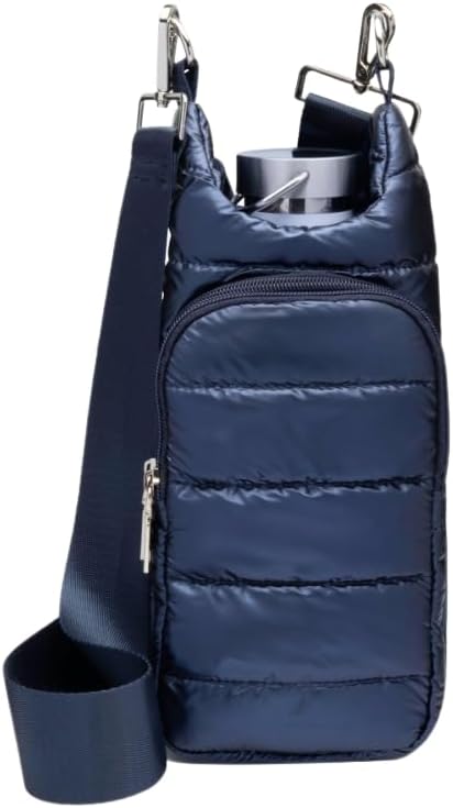 WanderFull Original HydroBag, Water Bottle Holder with Strap, Hands-Free Crossbody Water Bottle Carrier Bag w/Phone Pocket