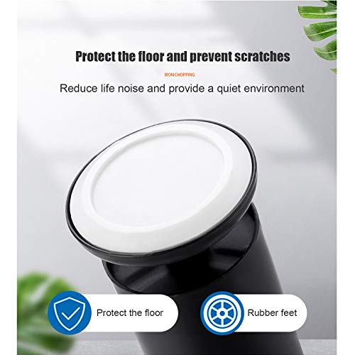 Base de ABS sin vibraciones para patas de cama cilíndricas y muebles de baño 7