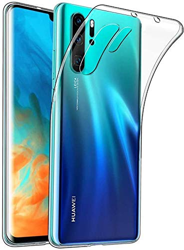 Verco Custodia Per Huawei P30, Motivo Pentagramma, Cover In TPU Morbido E Flessibile, Trasparente - 2