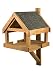 Vogelhaus von MAZUR International Wetterfestes Vogelfutterhaus aus Holz