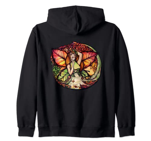 Beech Tree Fairy Art Nature Lovers European Beech Zip Hoodie
