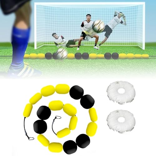 Goalkeeper Training Reaction Equipment, Football Training Gear, Enhances Reaction Speed and Agility, Easy to Install and Carry