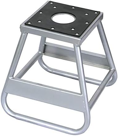 Goujxcy Universal Motorcycle Dirt Bike Stand, Aluminum Motocross Stand MX Stand Dirt Bike Panel Stand Hoist Maintenance Lift Jack 1000LB Capacity