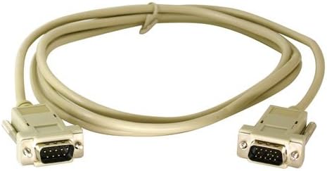 CGA/EGA to VGA Adapter (9-Pin Male to 15-Pin Male), for Modern Monitor can be Used with a Vintage PC