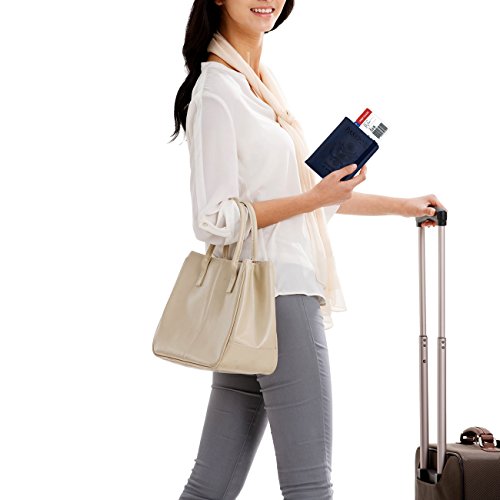 Walnew Rfid Passport Holder Cover Traveling Passport Case #TOP7