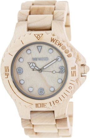 �E�B�[�E�b�h WeWOOD ALUDRABEIGE Aludra Beige Watch ���� ���f�B�[�X �r���v �y���s�A���i�z