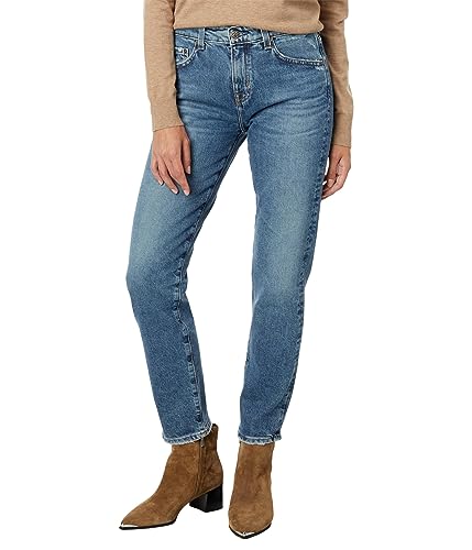 Image of AG Adriano Goldschmied Women's Ex-Boyfriend High Rise Slouchy Slim Jean, 15 Years Upstate, 24