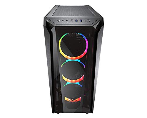 Image of Cougar MX660-T RGB Advanced Mid-Tower Case with COUGAR's Iconic DNA, Black