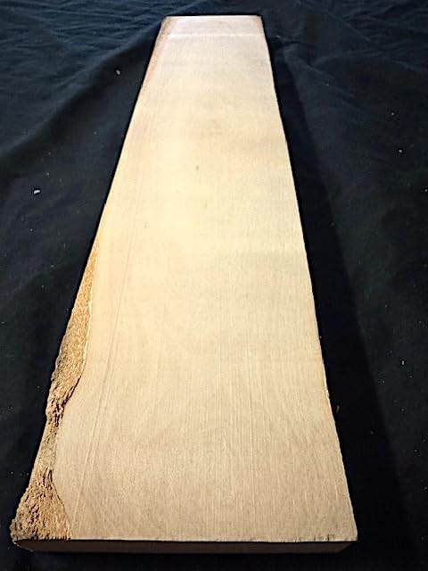 Holly Lumber American Holly Premium Wood Kiln-Dried 7/8" x 3-5/8" x 16-3/8"