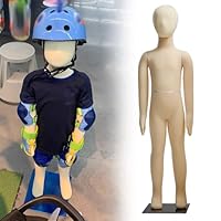 Kid Manikins Full Body Unisex, Girls Boys Mannequin/ Child Dress Form Foam - 1 2 3 4 5 6 7 8 9 10 11 12 13 14 Years Old, Flexible Posable Bendable Full-Size Soft Mannequins Large Small(H 68 cm(26 4/5