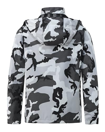 Mens Lightweight Waterproof Hooded Rain Jackets Casual Fall Spring Big and Tall Jacket Raincoat Windbreaker Outdoor Gear3